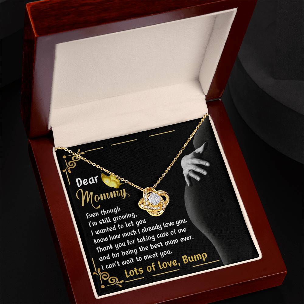 Best Mommy Love Knot Necklace