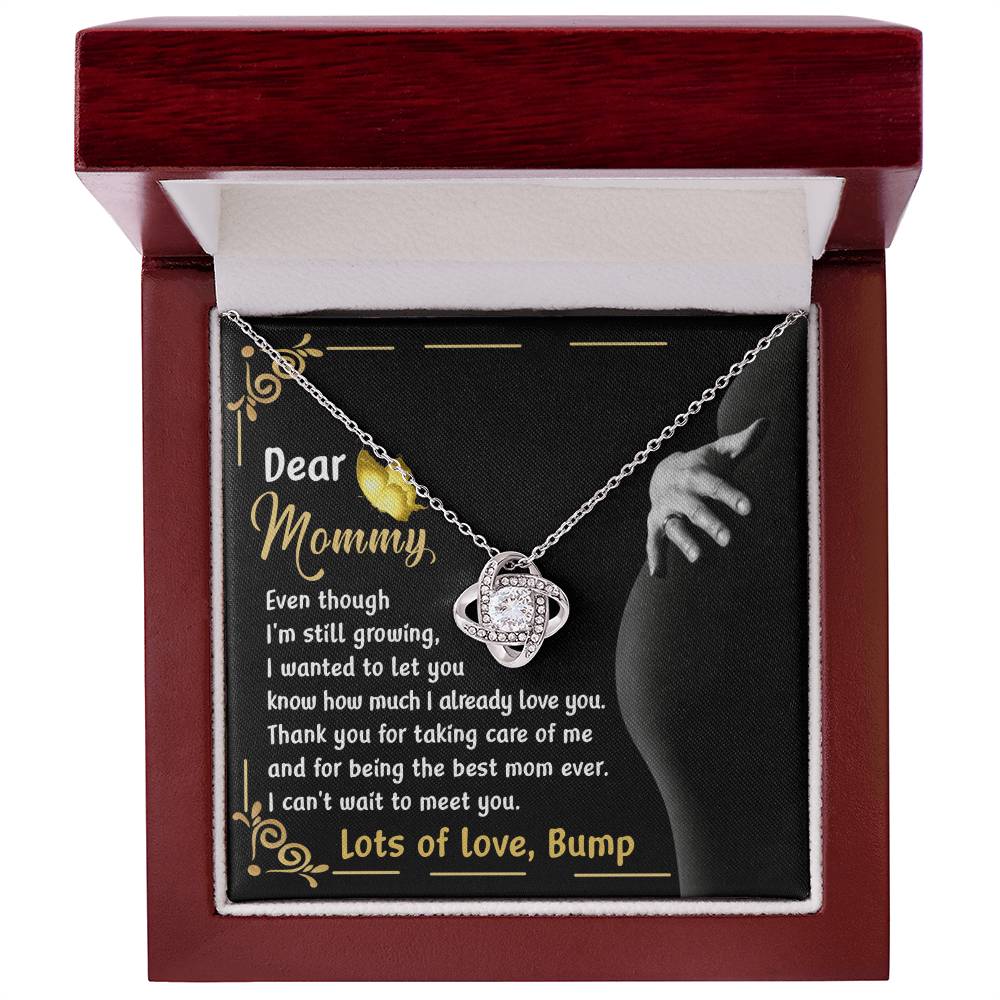 Best Mommy Love Knot Necklace