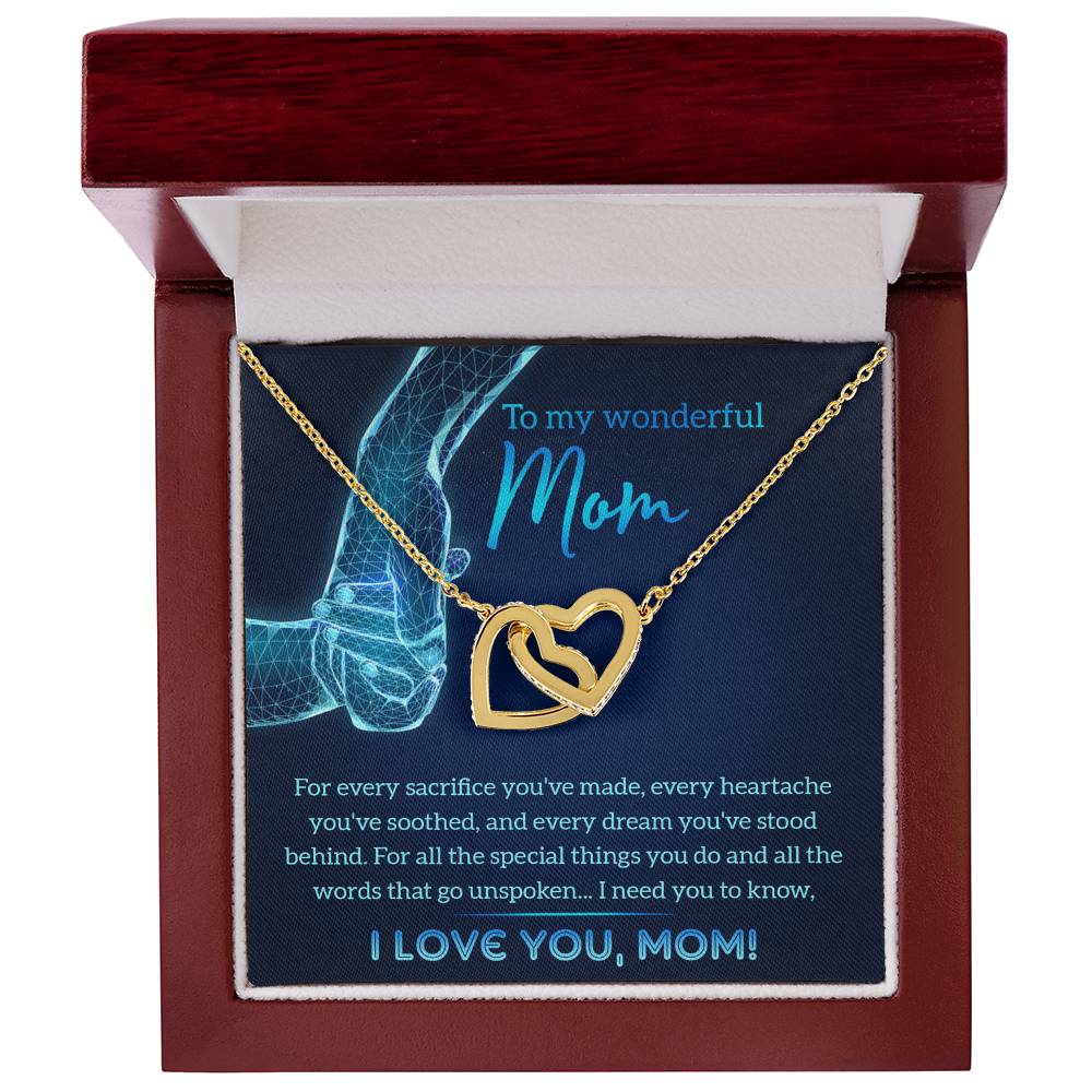 Wonderful Mom Necklace