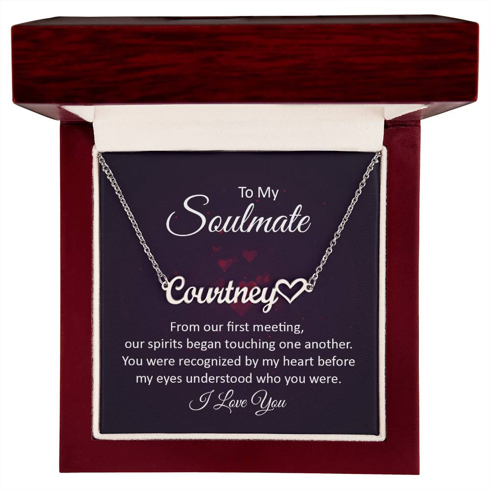 Soulmate Name Necklace