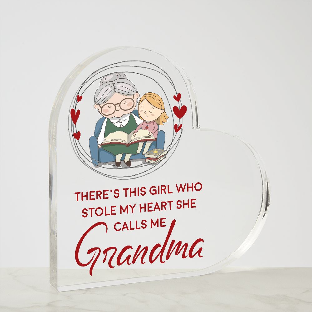 Grandma Heart Plaque