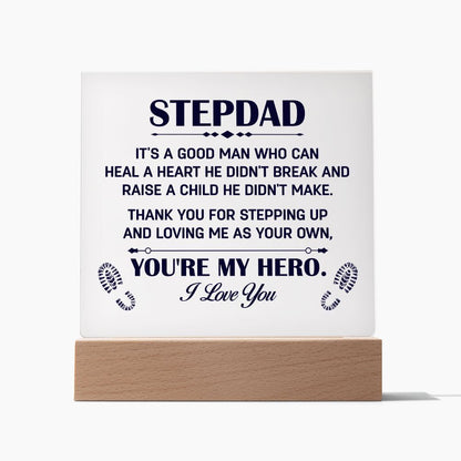 StepDad Acrylic Plaque