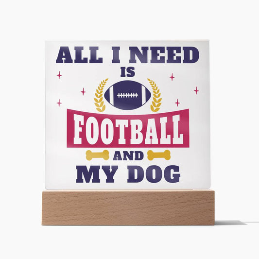 Football Plaque