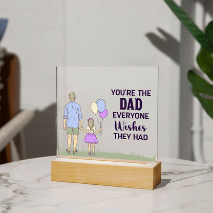 Dad Acrylic Plaque