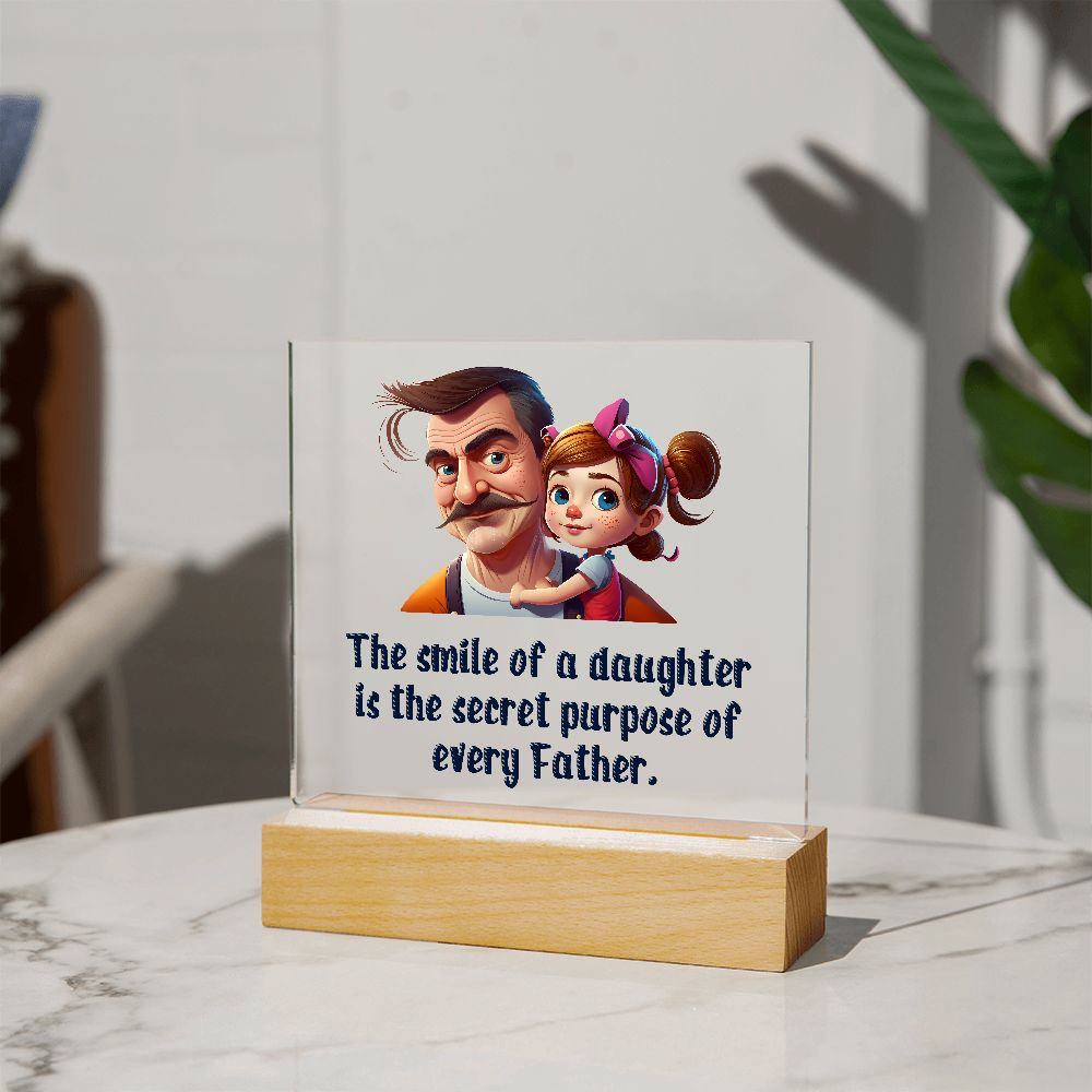 Smile of a Daughter Plaque