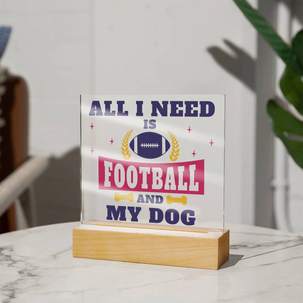 Football Plaque