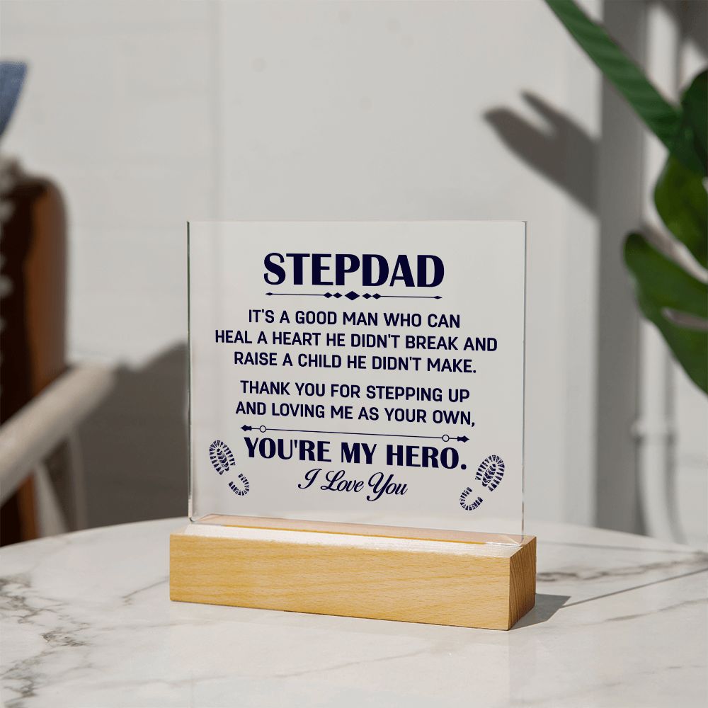 StepDad Acrylic Plaque