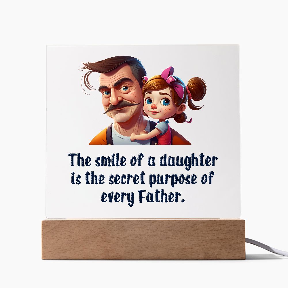 Smile of a Daughter Plaque