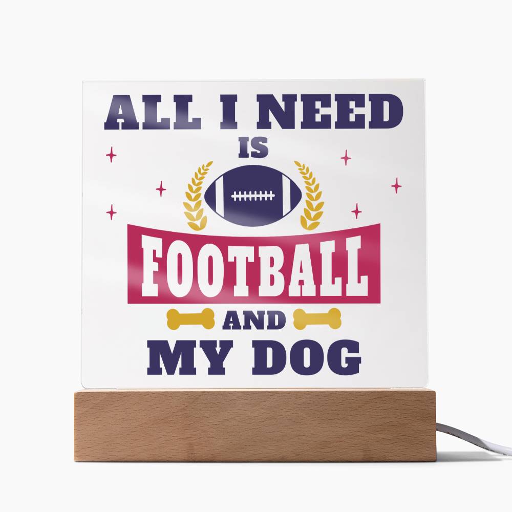 Football Plaque