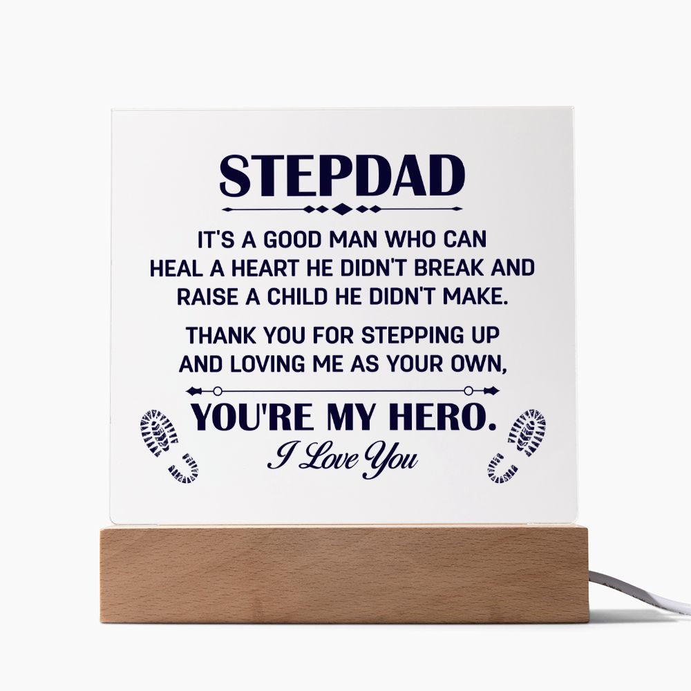 StepDad Acrylic Plaque