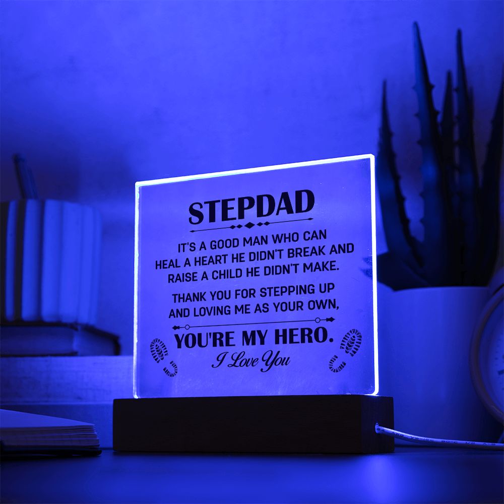 StepDad Acrylic Plaque