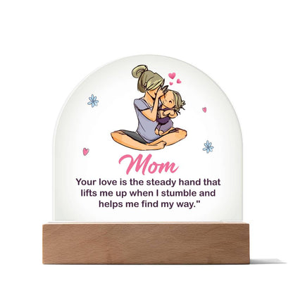 Mom Love Plaque