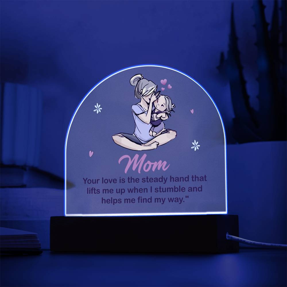 Mom Love Plaque