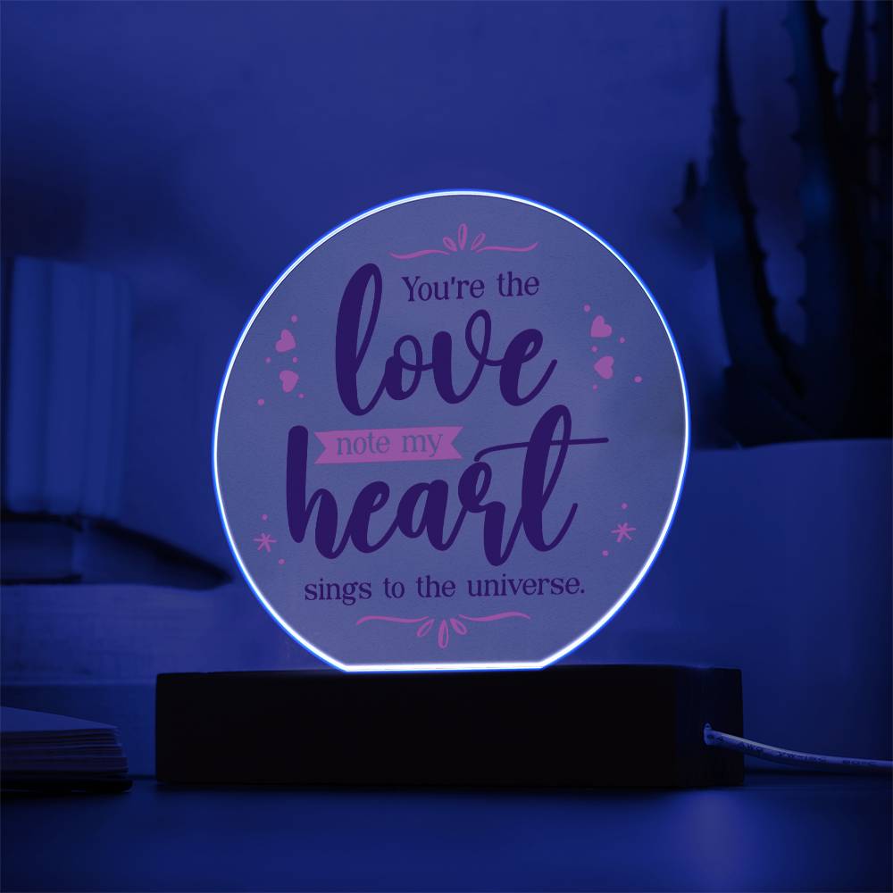 Love note Plaque