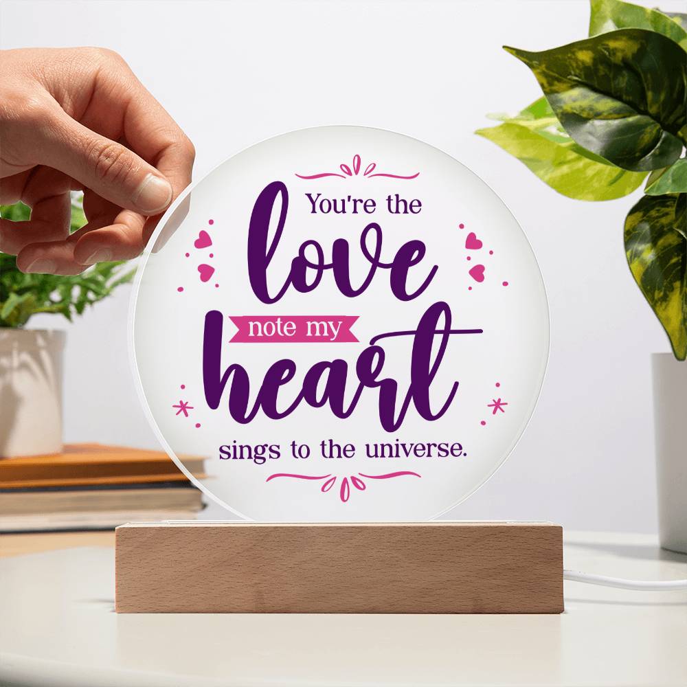 Love note Plaque