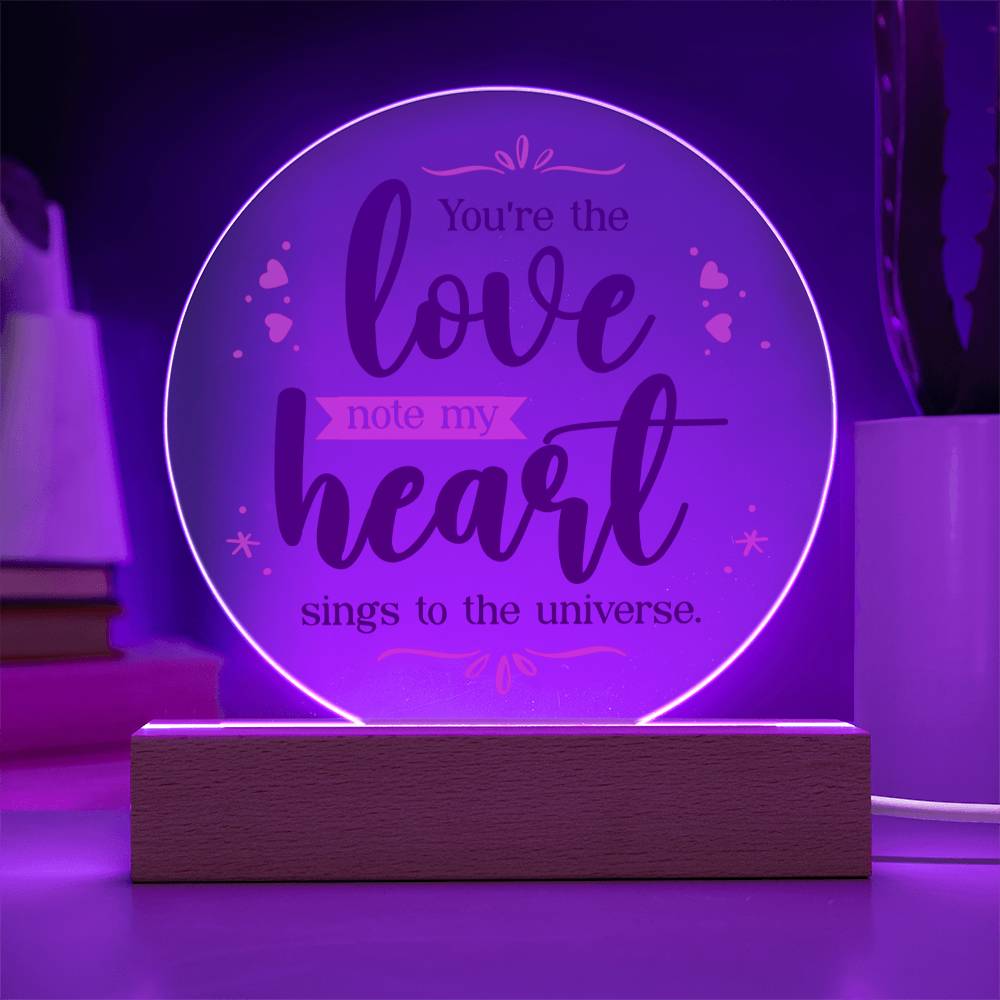 Love note Plaque