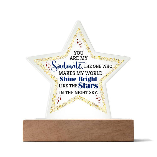 Soulmate Star Plaque