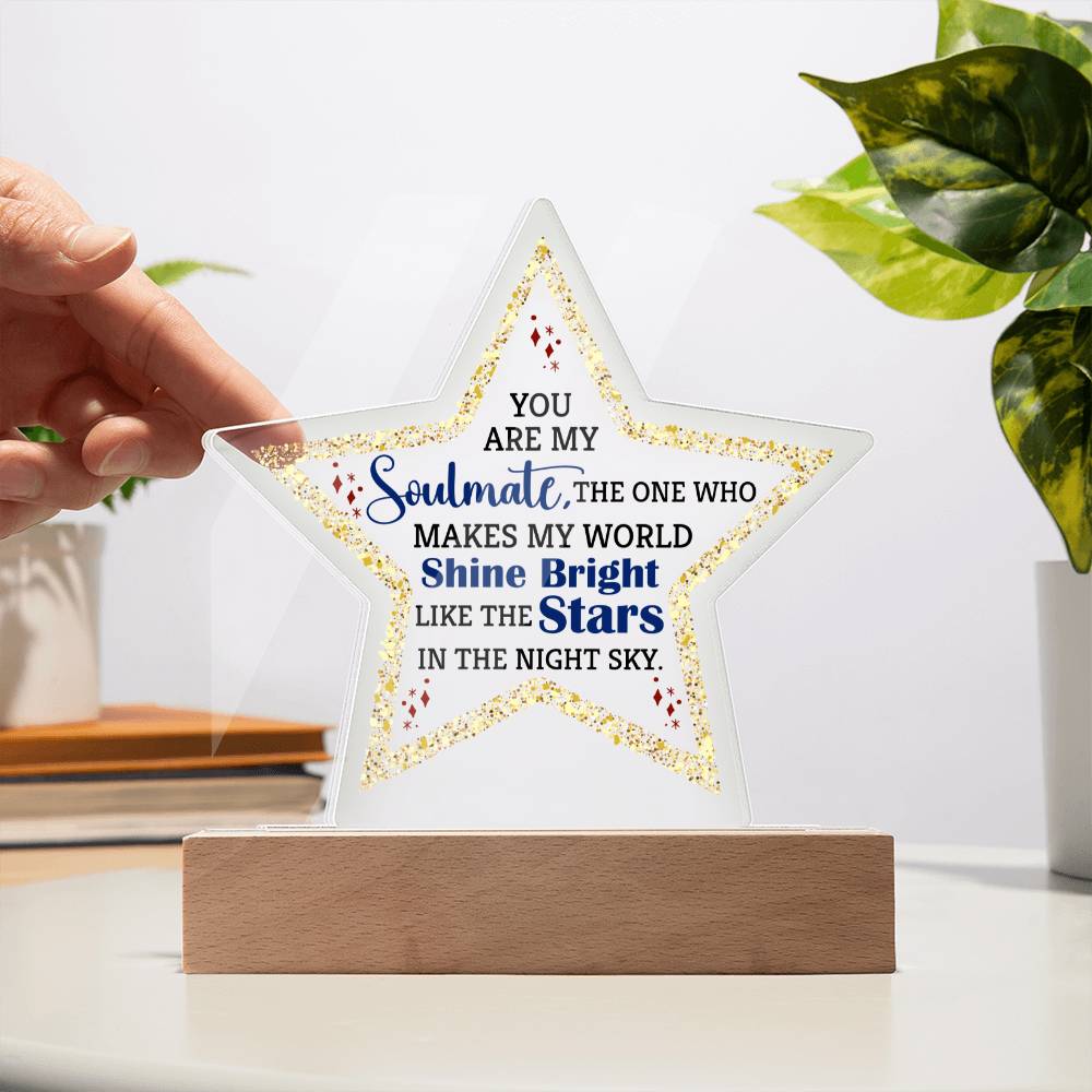 Soulmate Star Plaque