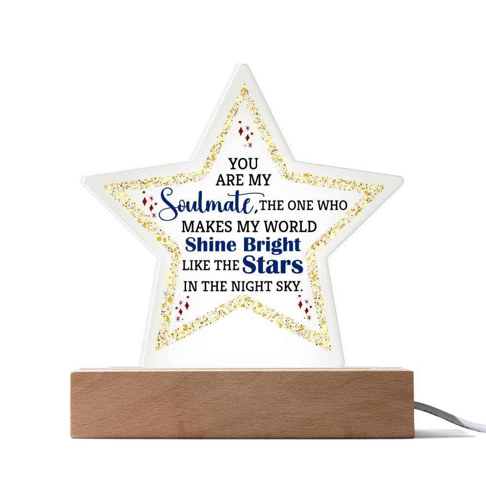 Soulmate Star Plaque