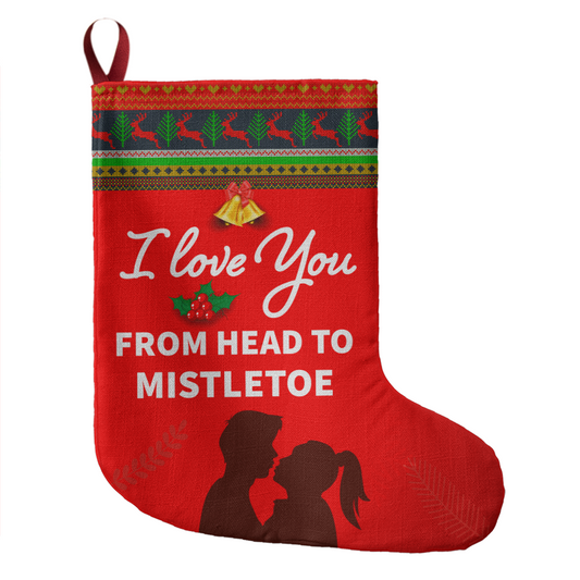 Head to Mistletoe Socks