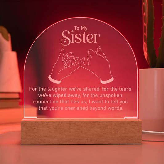 Sister Dome Plaque