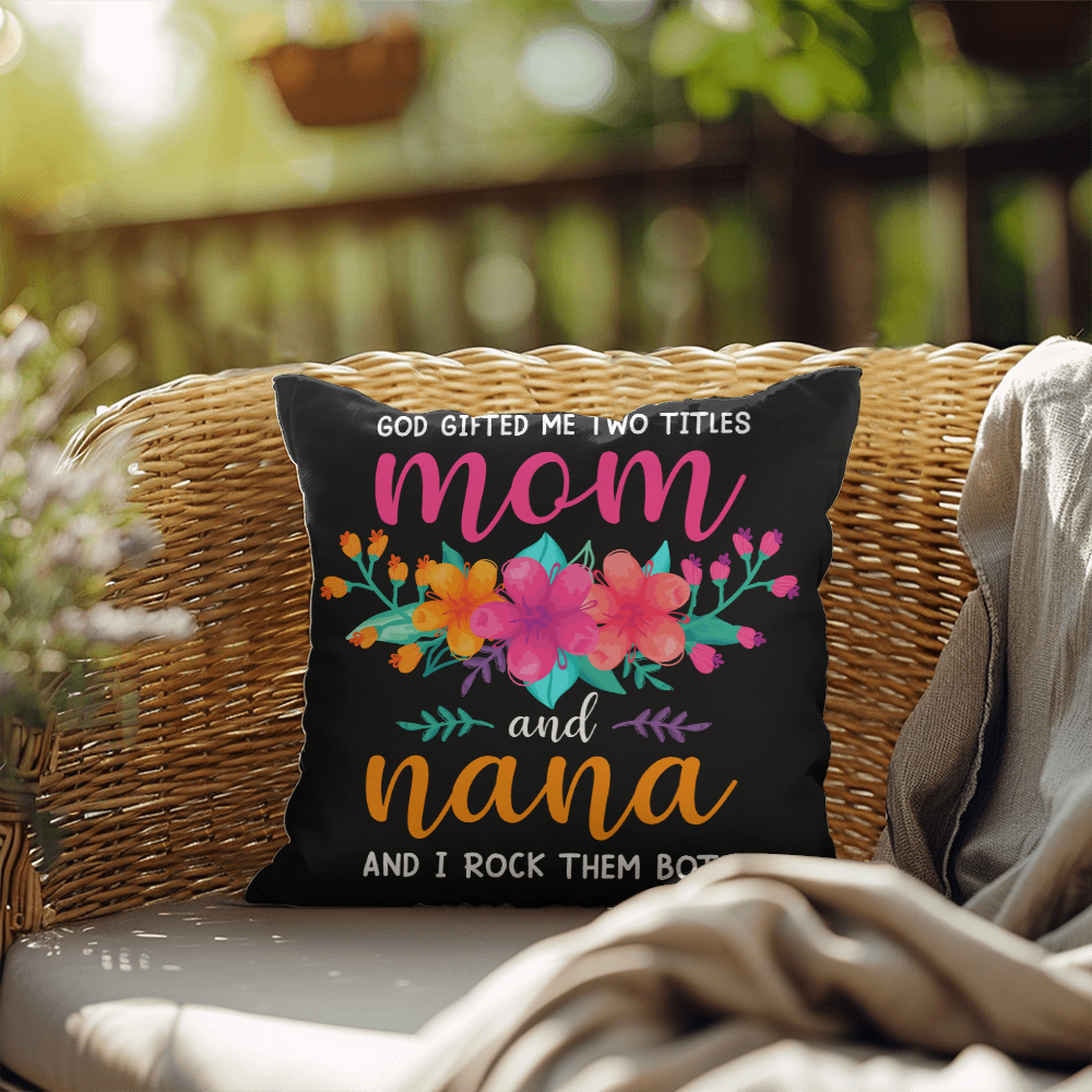 Mom-Nana Pillow
