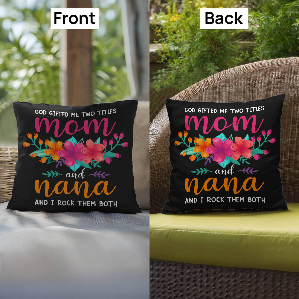Mom-Nana Pillow
