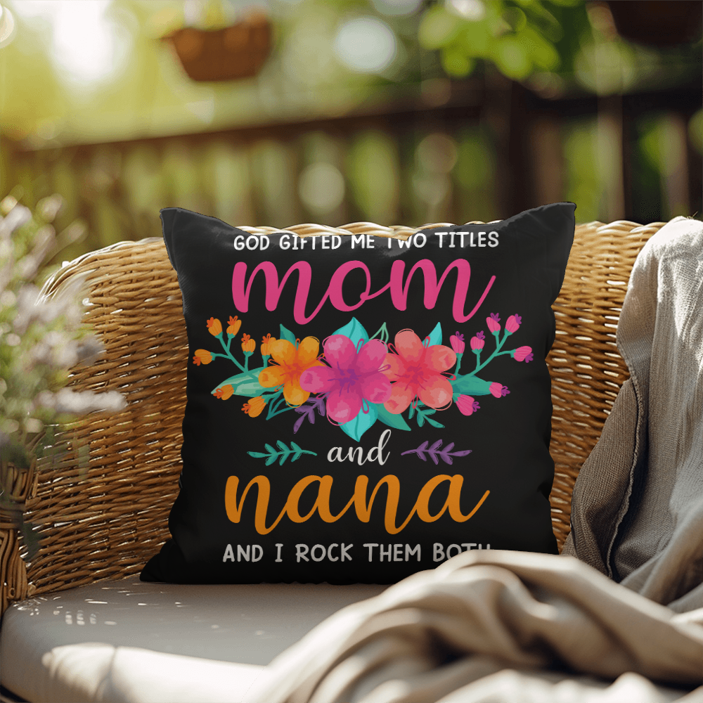 Mom-Nana Pillow