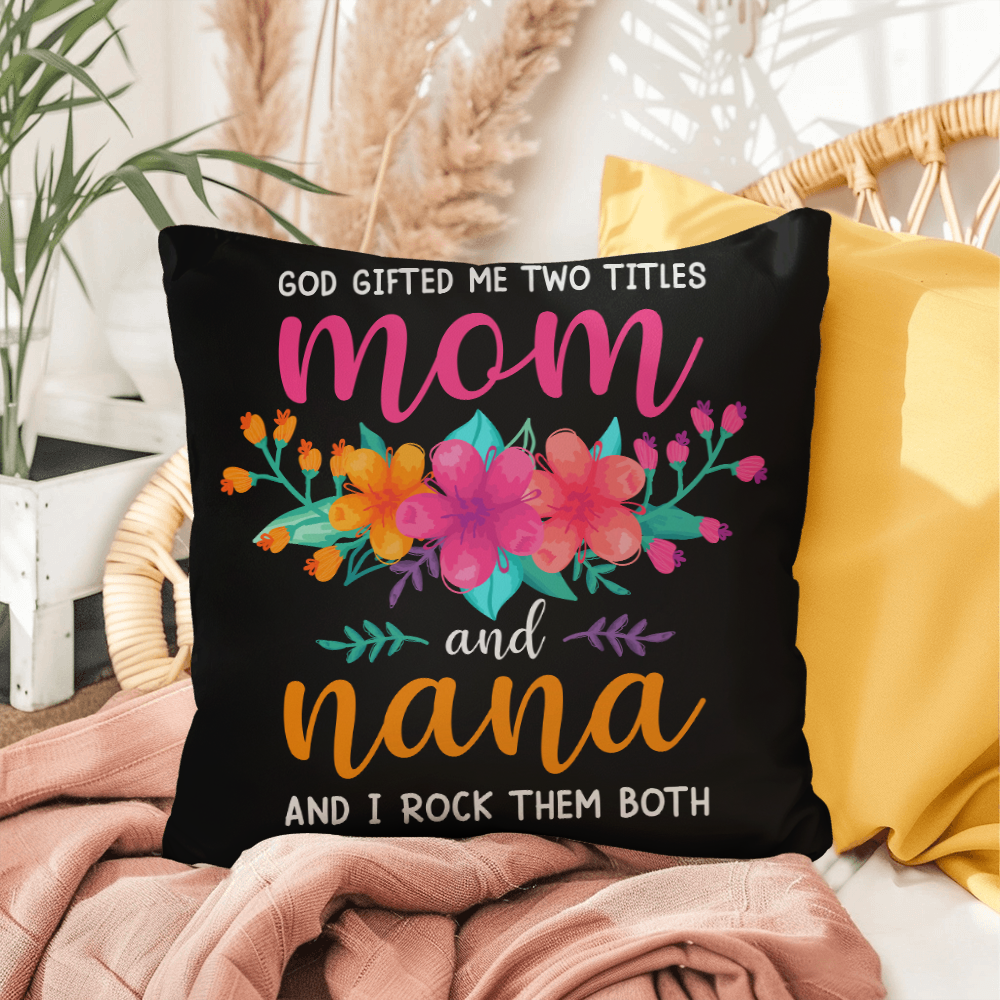 Mom-Nana Pillow