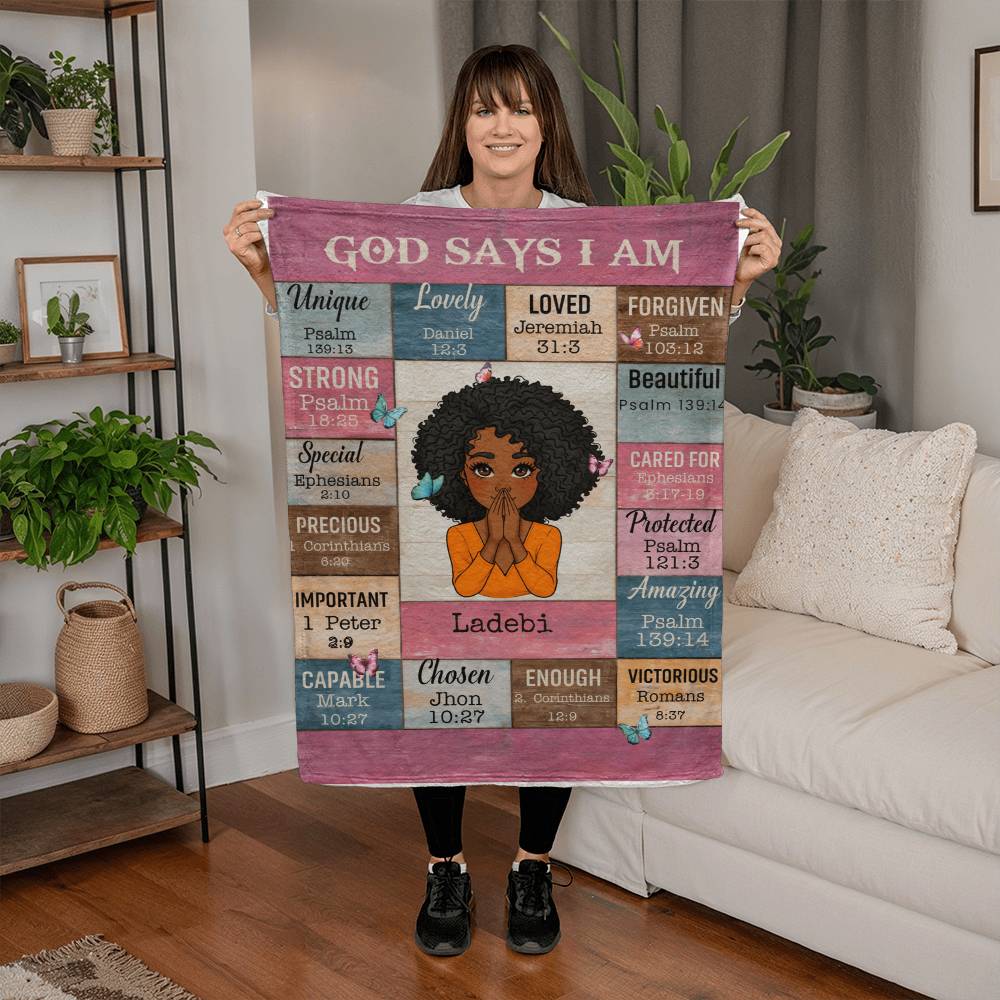 Ladi Coral Fleece Blanket