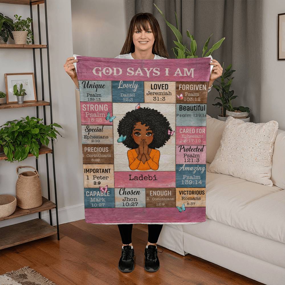 LDK coral fleece blanket