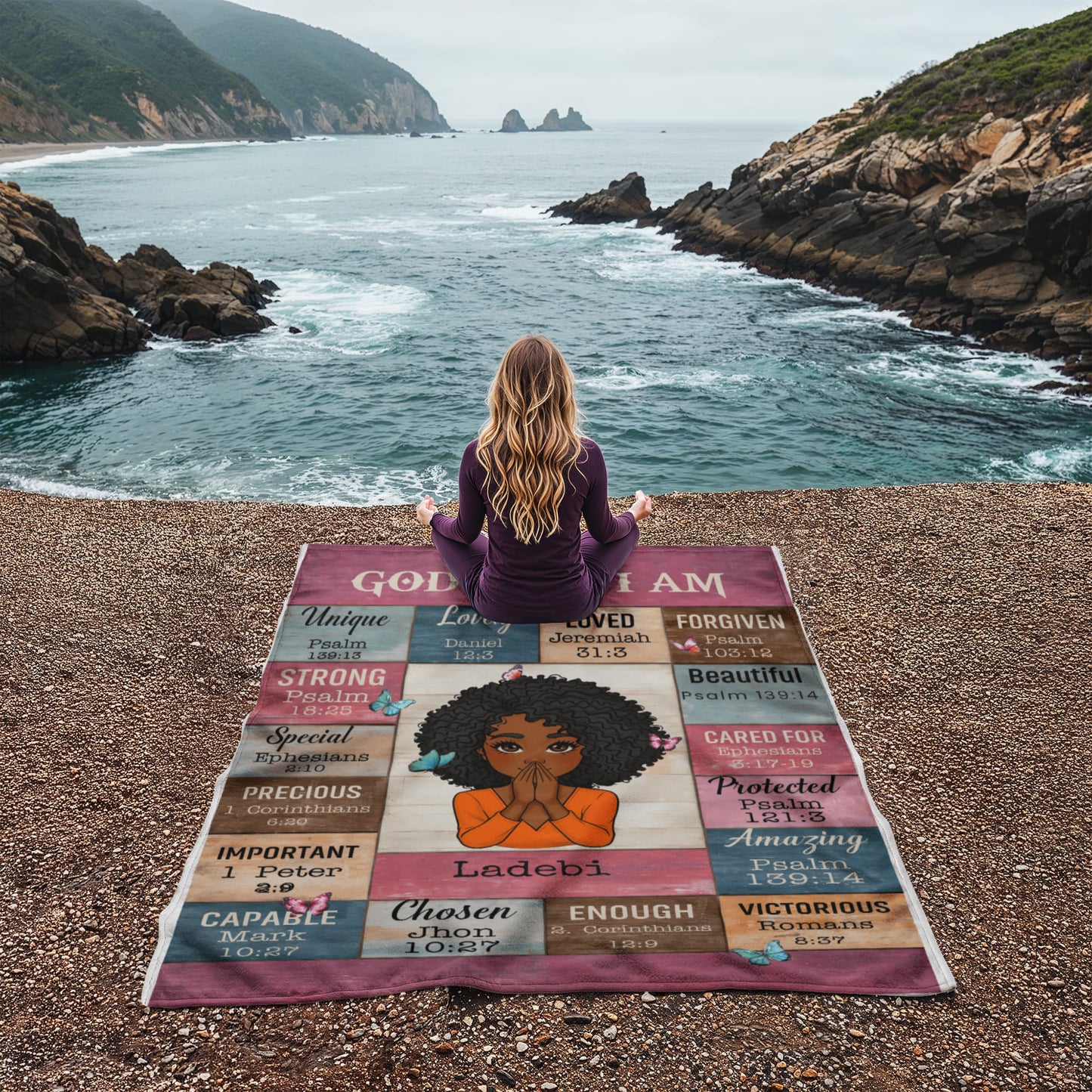 Ladi Coral Fleece Blanket