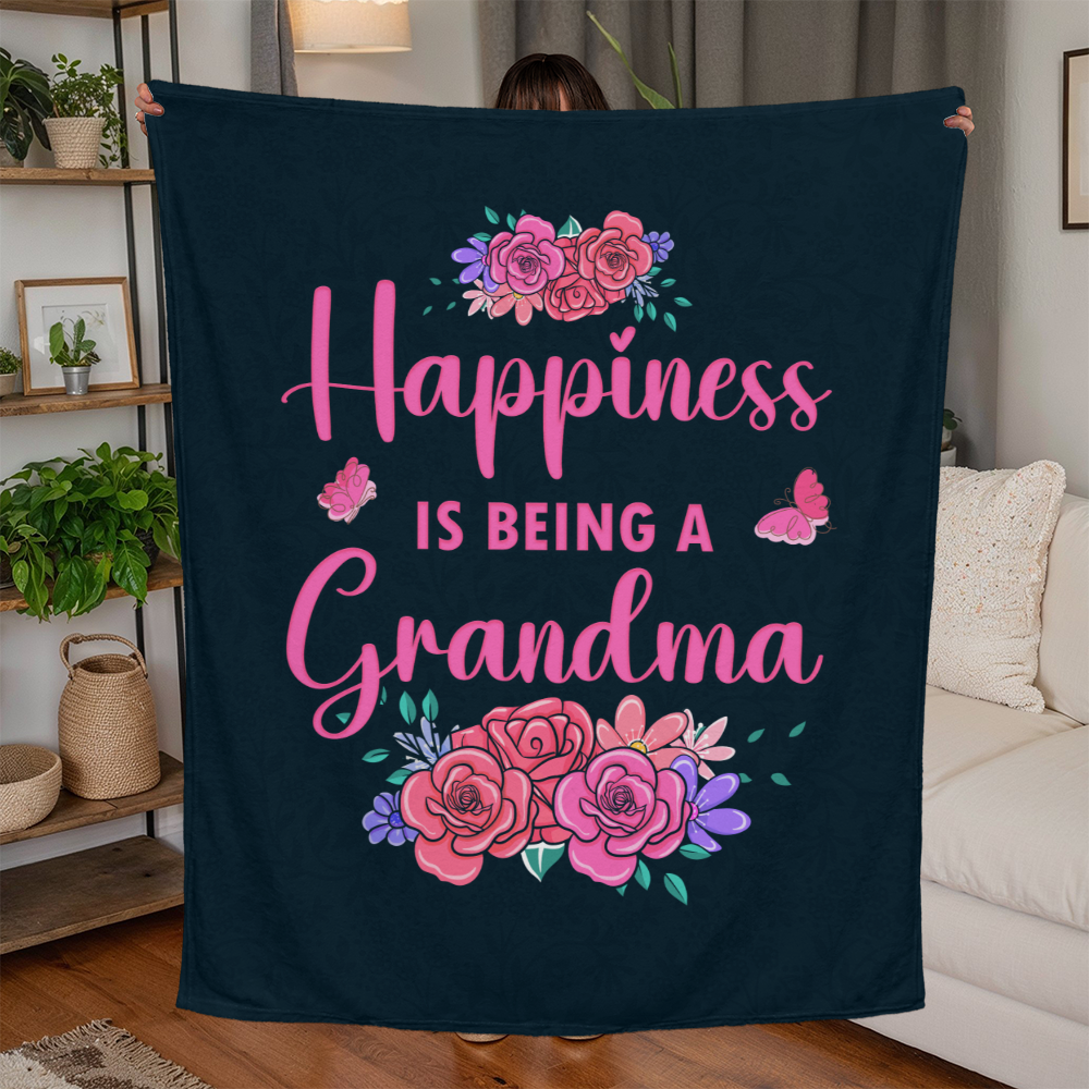 Happy Grandma Blanket