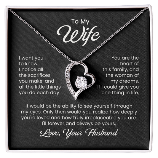 My Wife Forever Love Necklace