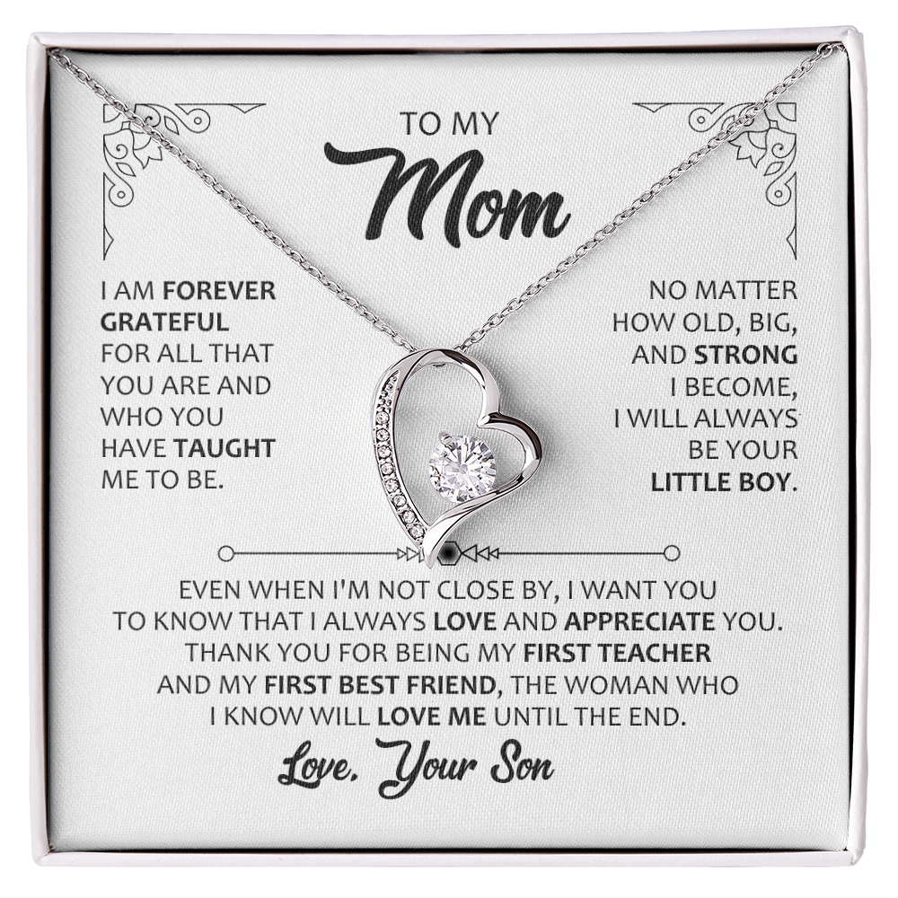 Mom-Son Forever necklace