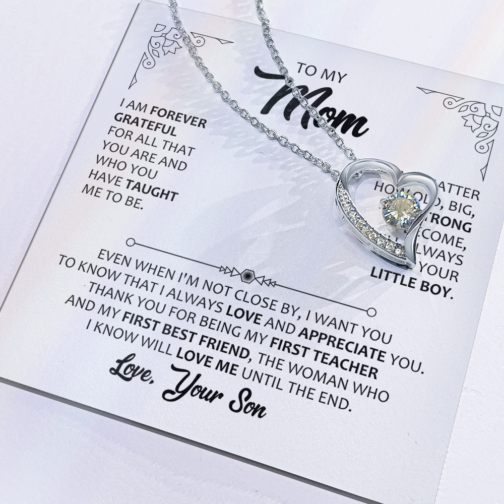 Mom-Son Forever necklace