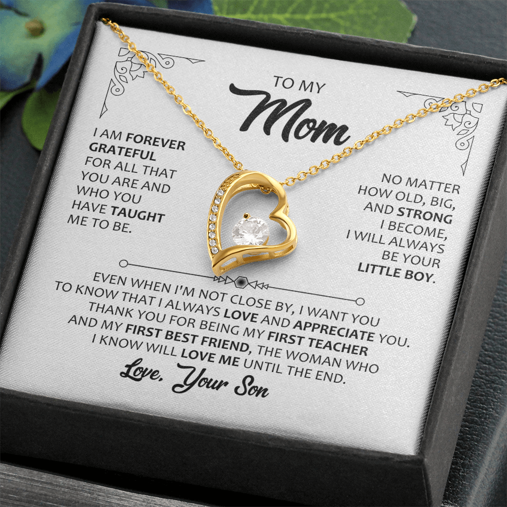 Mom-Son Forever necklace