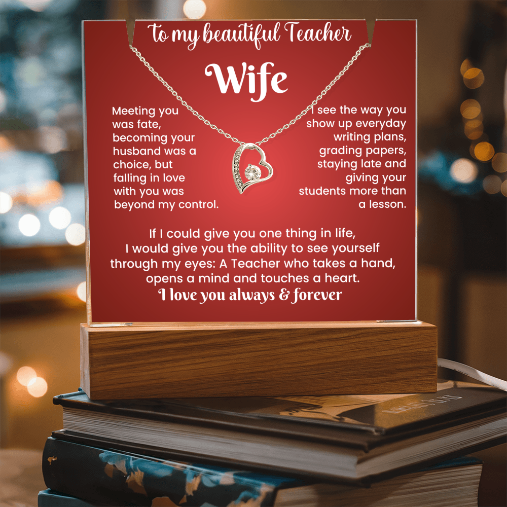 Teacher Wife Necklace