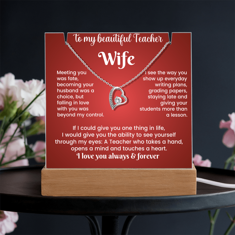 Teacher Wife Necklace