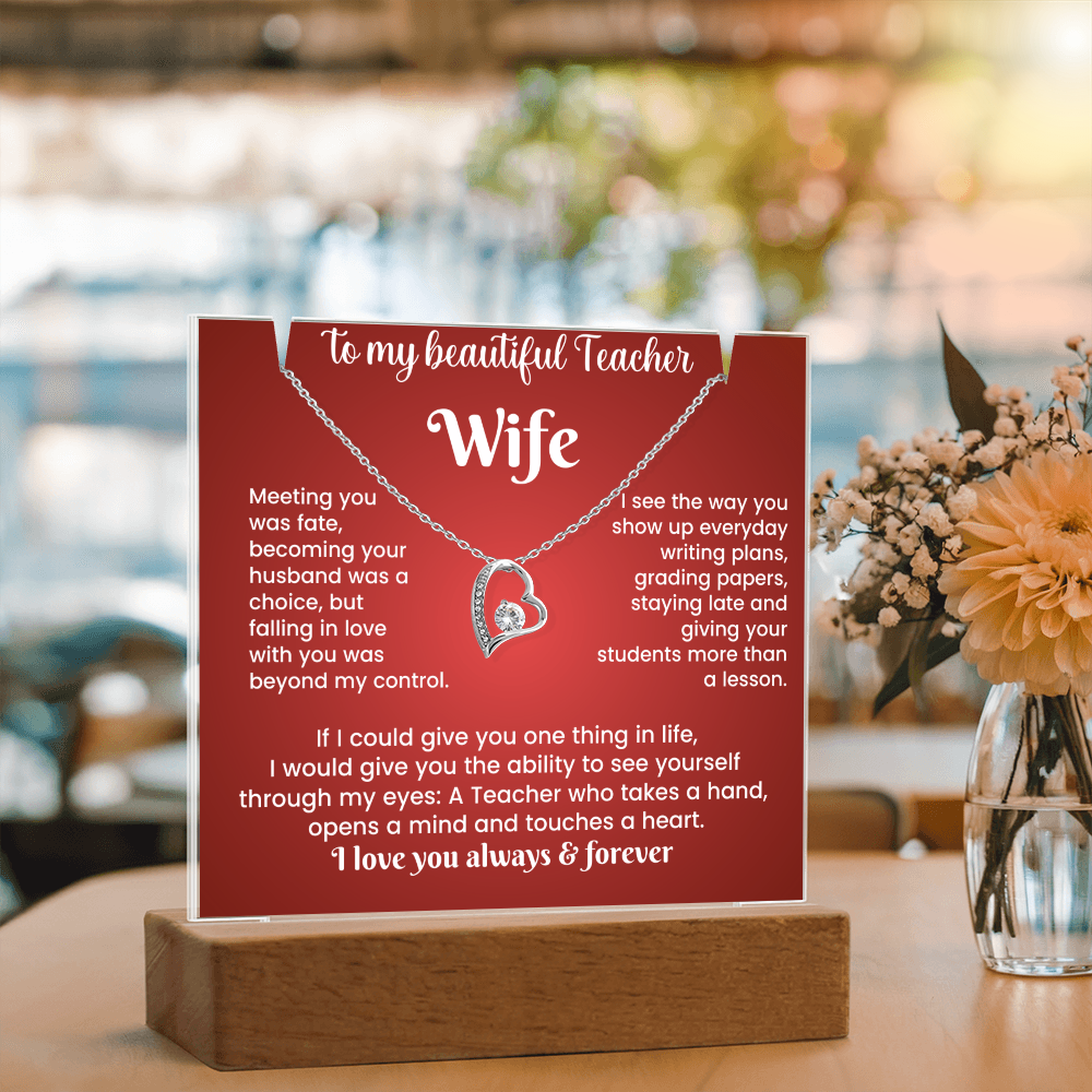 Teacher Wife Necklace