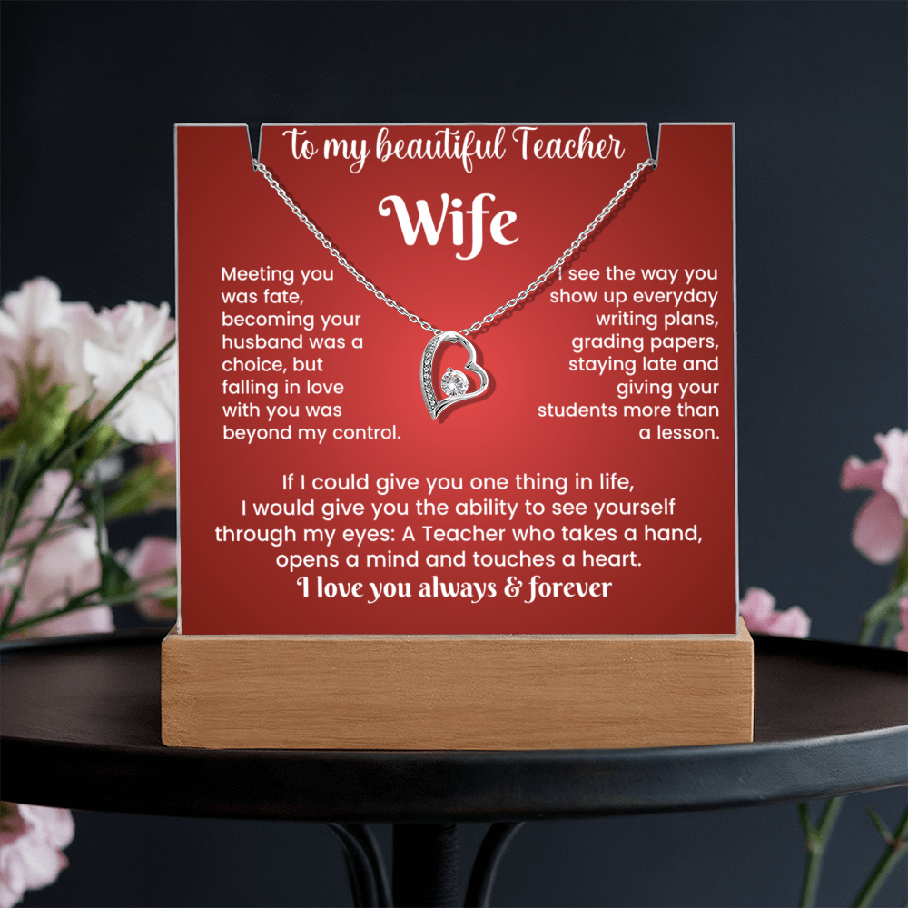 Teacher Wife Necklace