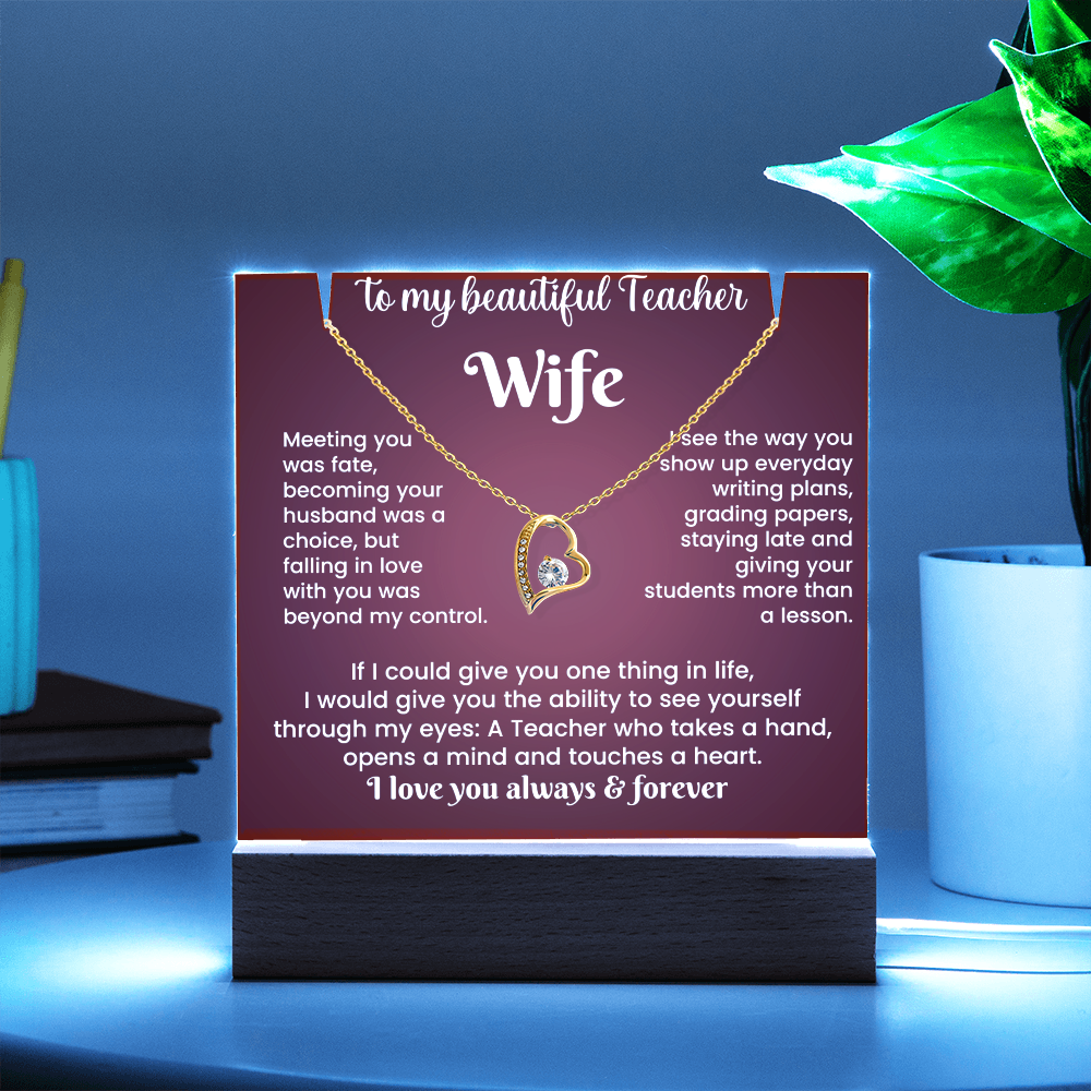 Teacher Wife Necklace