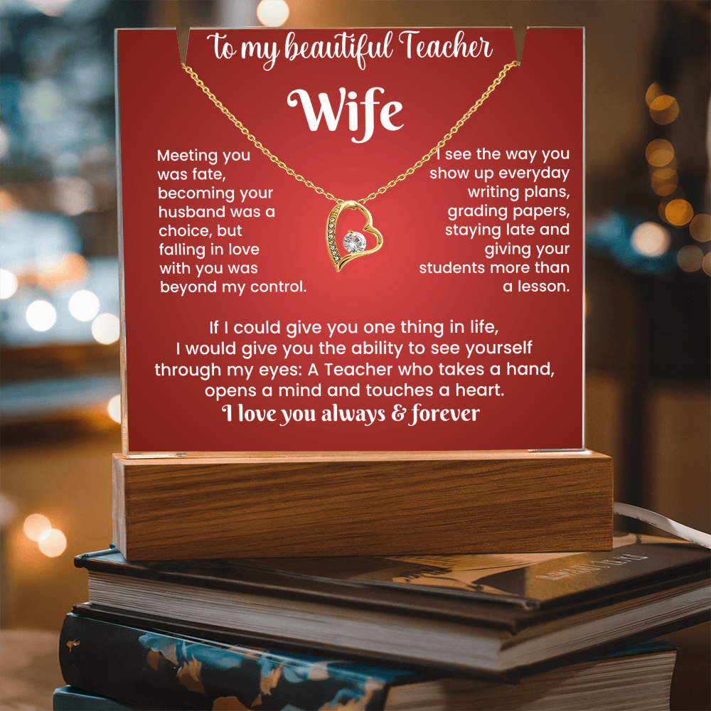 Teacher Wife Necklace