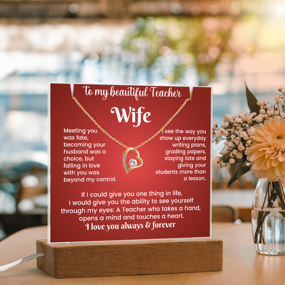 Teacher Wife Necklace