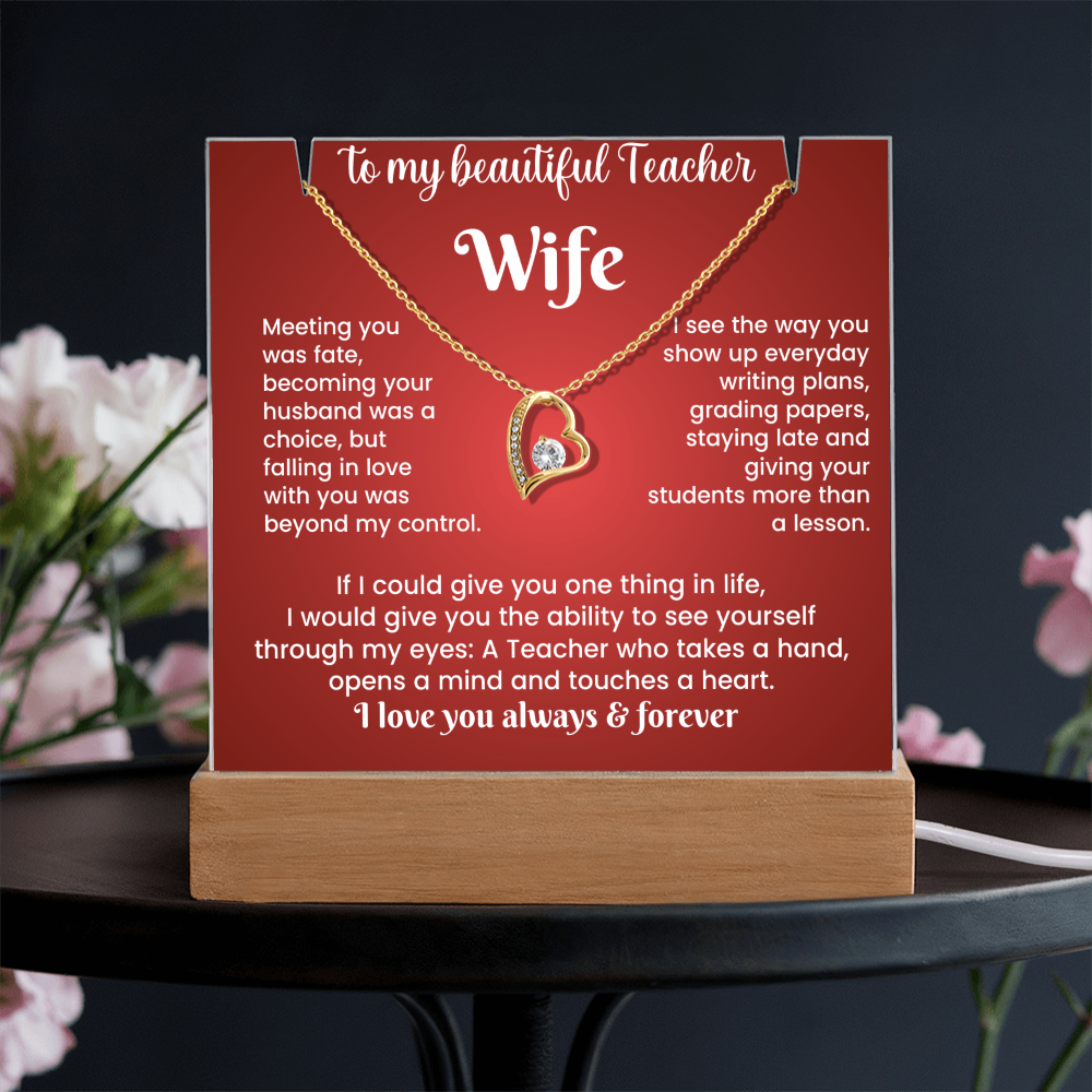 Teacher Wife Necklace