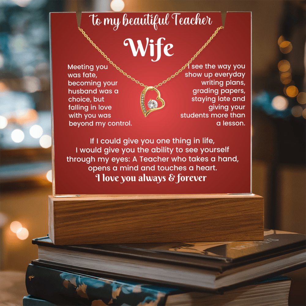 Teacher Wife Necklace