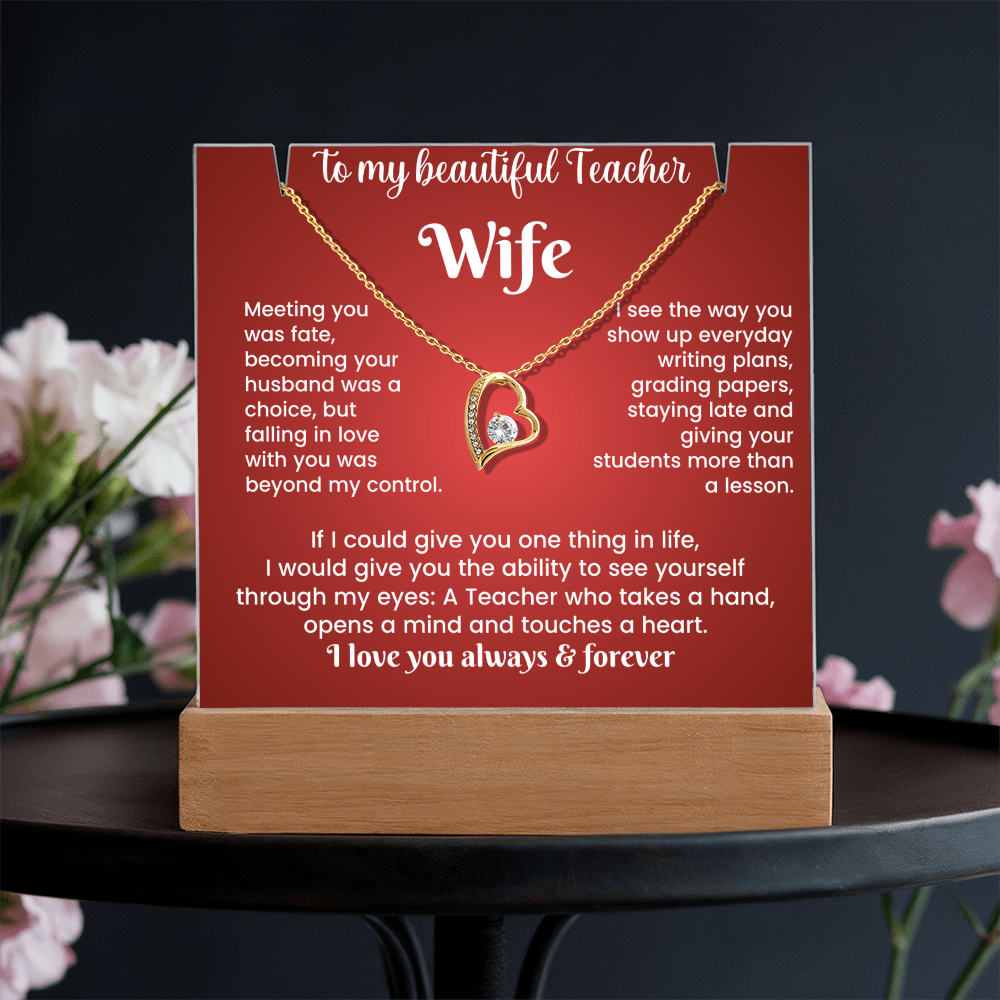 Teacher Wife Necklace