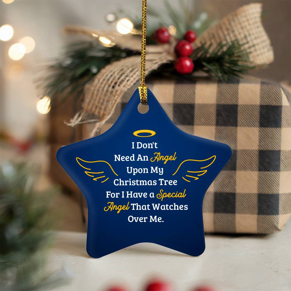 Angel Star Ornament