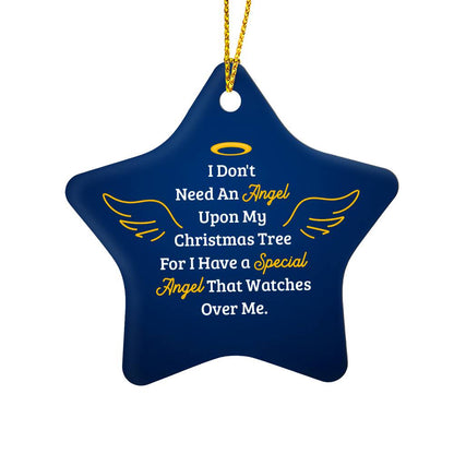 Angel Star Ornament