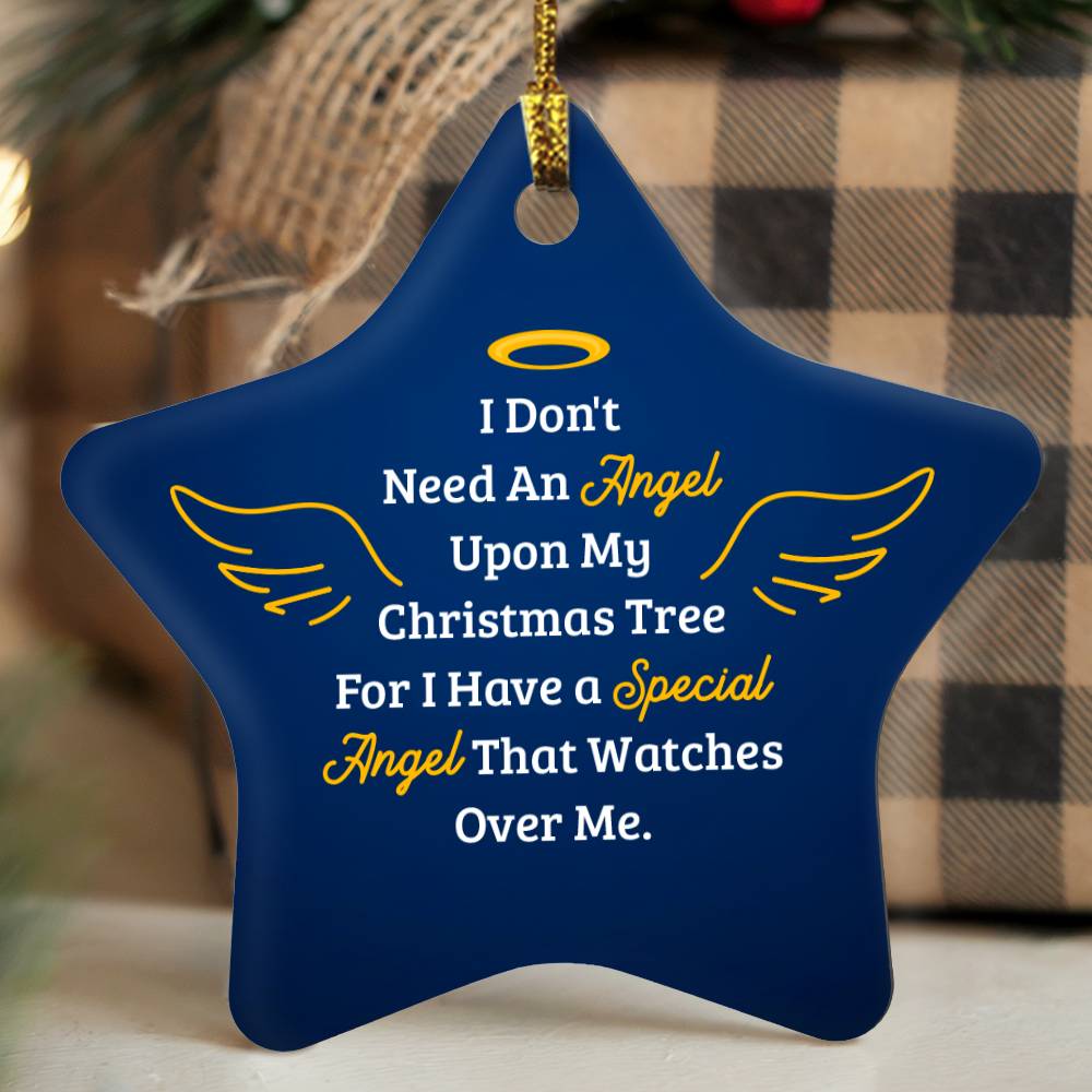 Angel Star Ornament